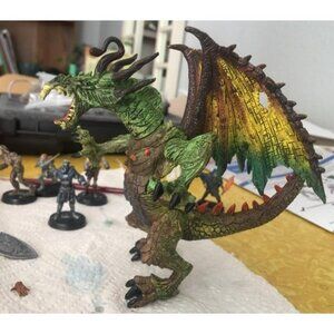 Dragon Knight Action Figure Horse with Lance Fantasy World Ancient Soldiers